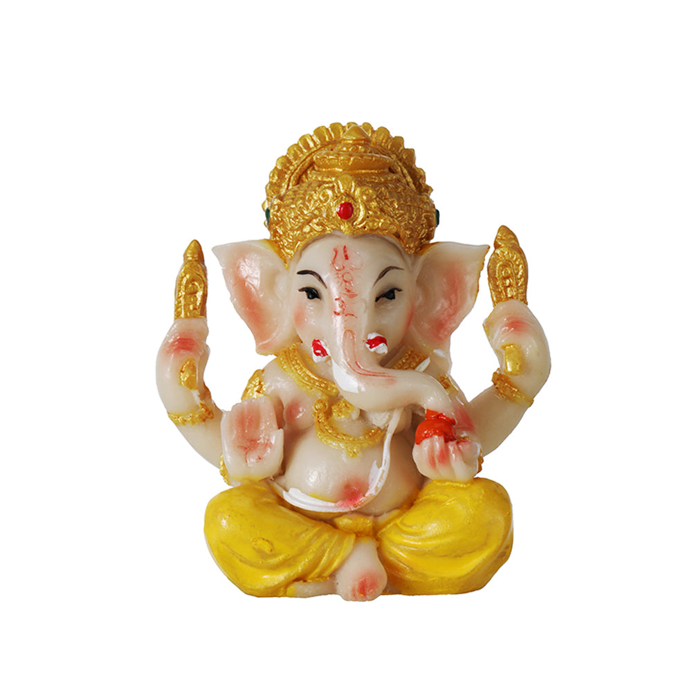 Lord Ganesh 2 Inch Glossy Idol