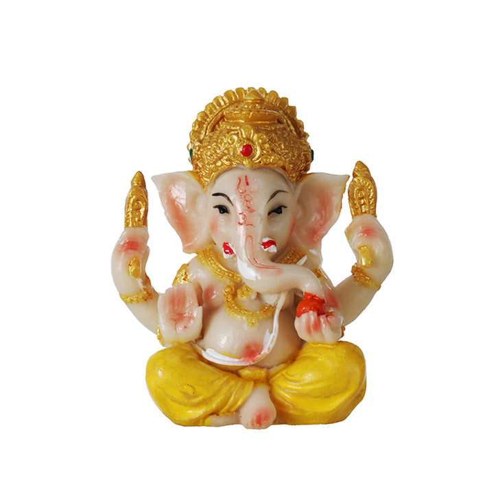 Lord Ganesh 2 Inch Glossy Idol