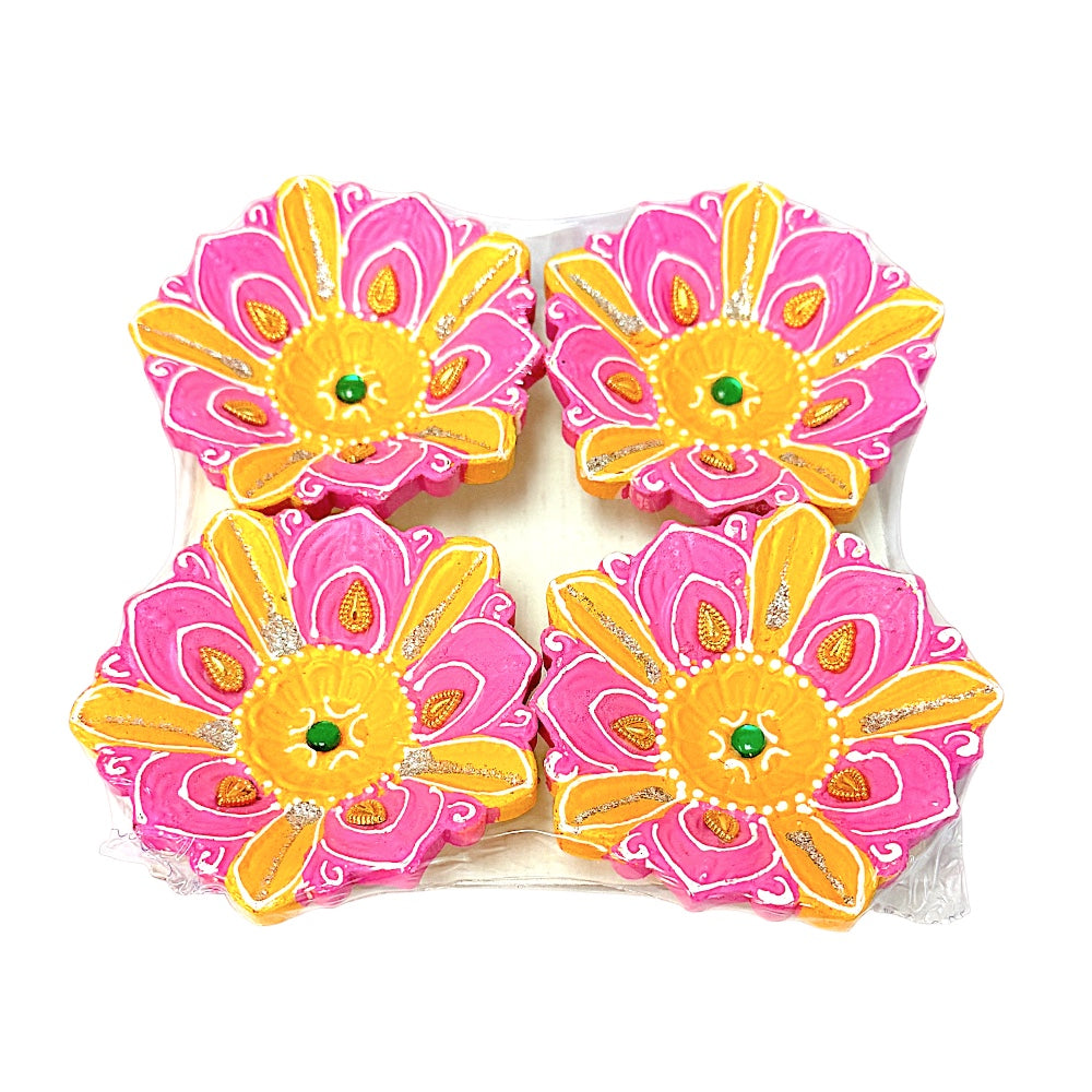 Colorful Diya (pack of 4) MG