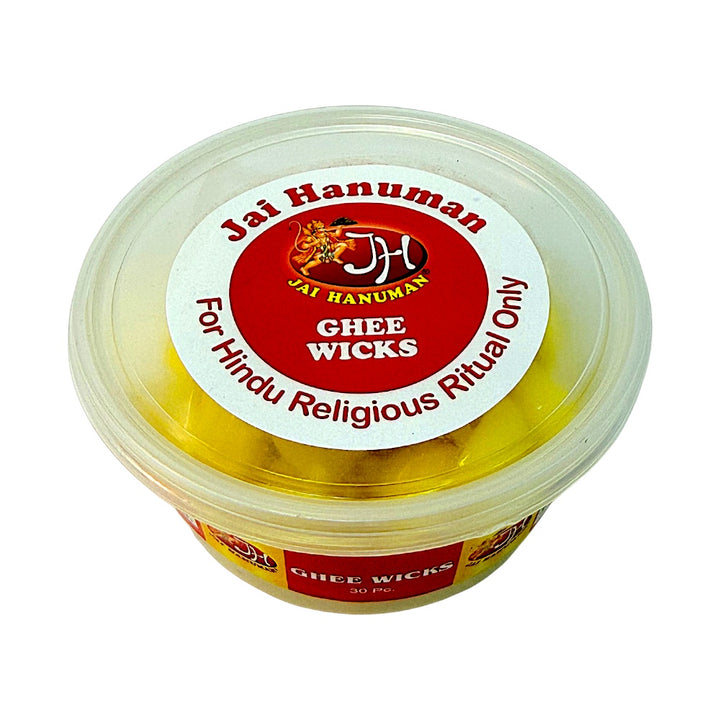 Round ghee wicks, pack of 30 - Small
