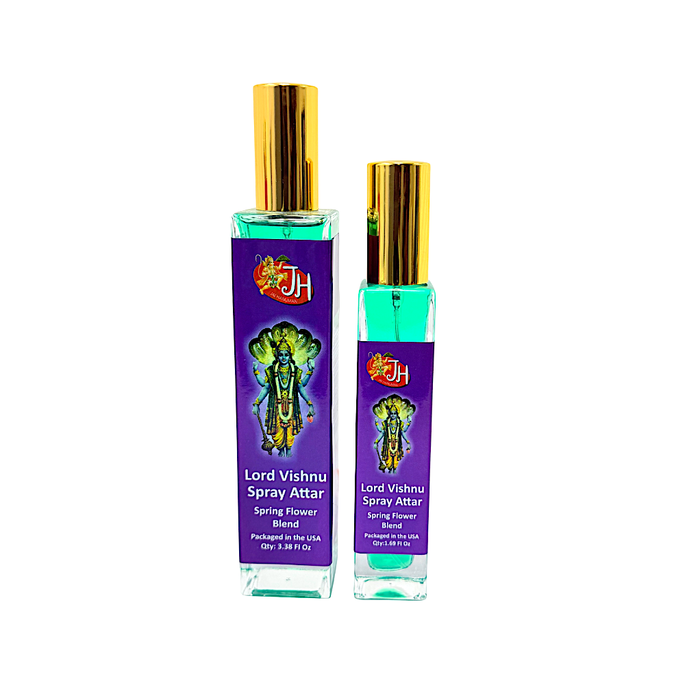 Lord Vishnu Spray Perfume (Attar) 3.38 oz