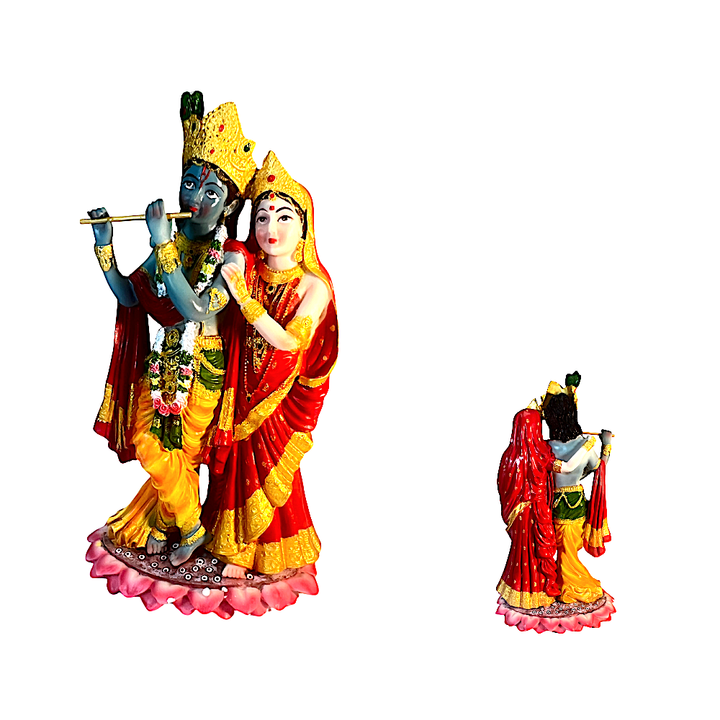Radha Krishna 14 Inch Idol - view 2
