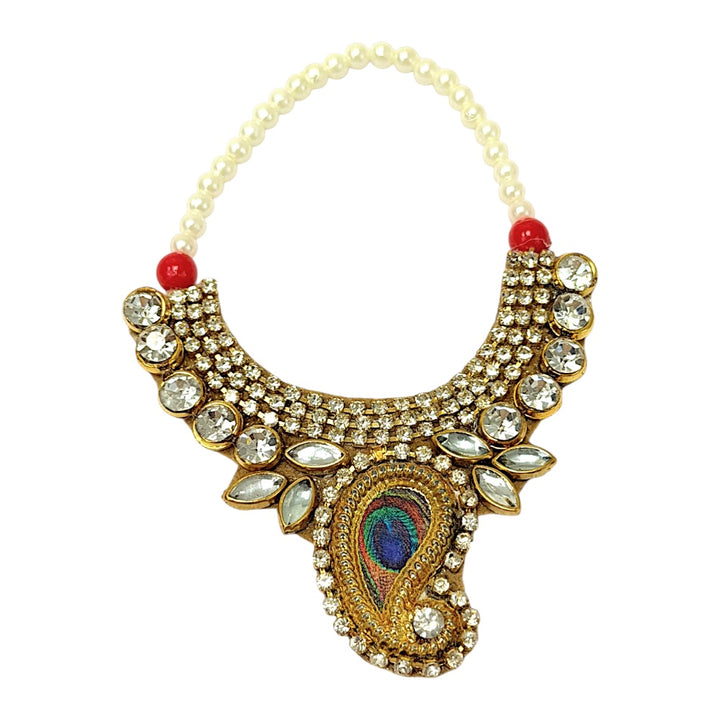 Garland for Devi/Devta with Jewels, 3 Inch Inches - view 2