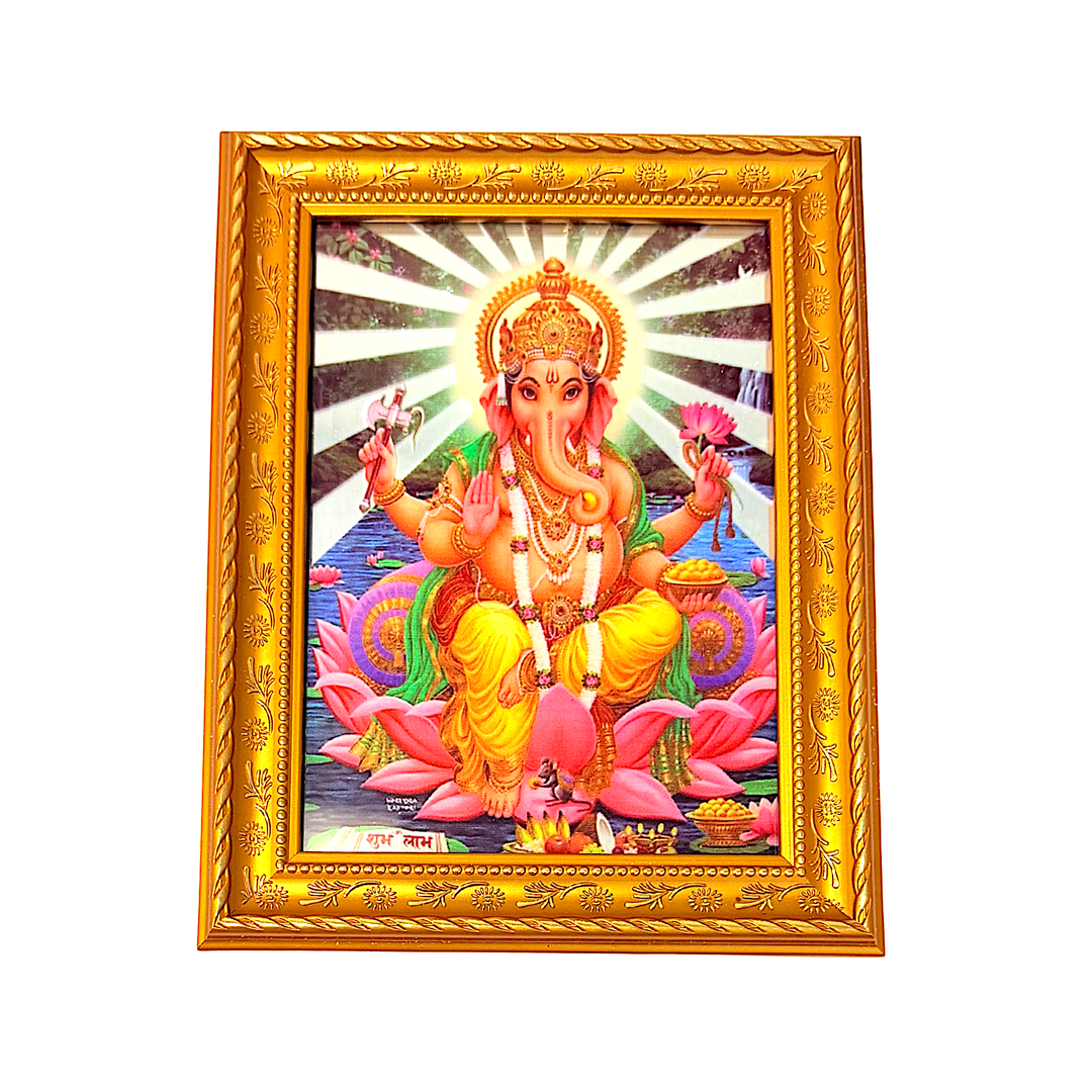 Framed God Photo on Glass 8.5 Inch*7 Inch - view 7