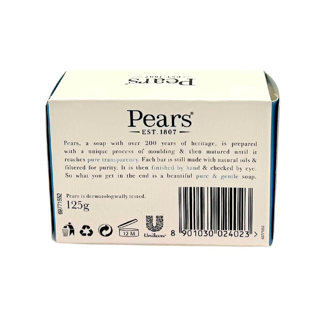 Pears Blue Soap with Mint Extract 4.4 oz 125 g - view 2