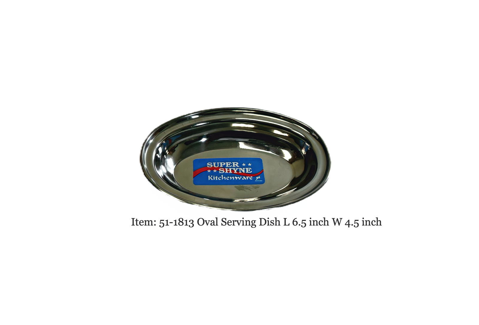 Oval Serving Dish L:7.5 Inch W:4.25 Inch