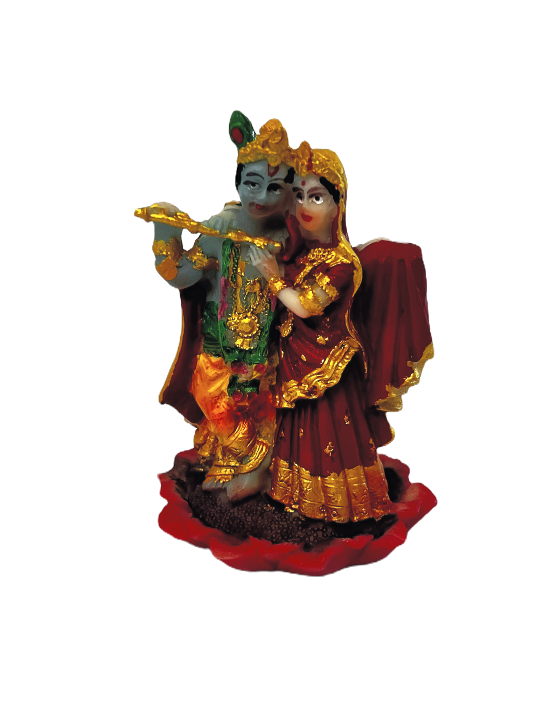 Radha Krishna 3 Inch Idol