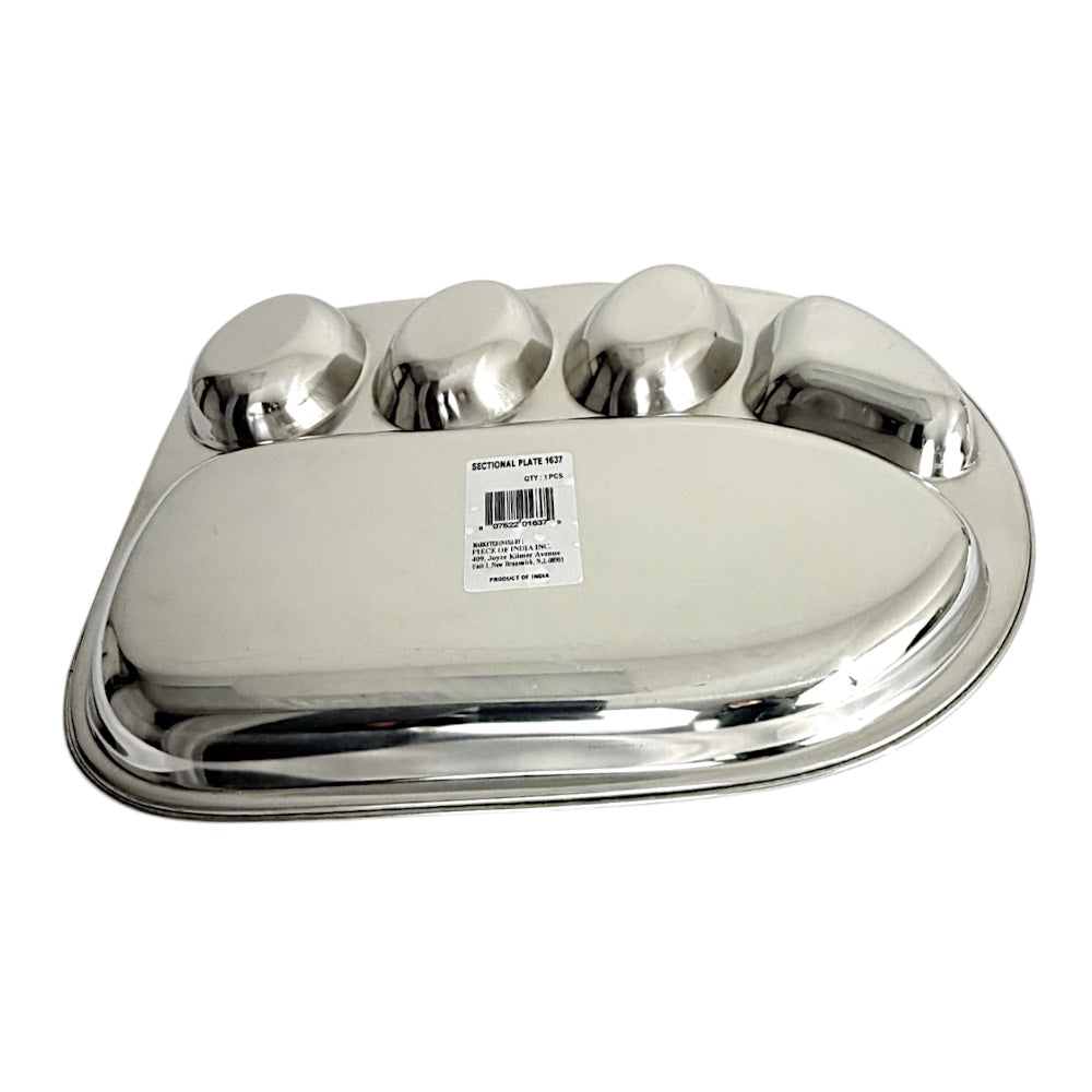 Lunch Tray U Shape 6 Sectional 13.5 Inch - view 3