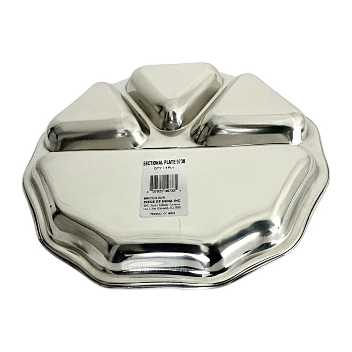 Lunch Tray 10 Sided 4 Sectional 13 Inch - view 3