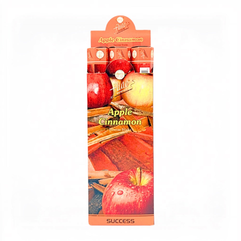 Apple Cinnamon Incense Sticks (6 tubes of 20 sticks each)