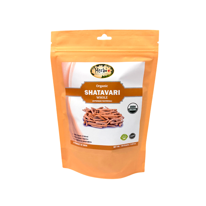 Herbi+ Organic Shatavari (Asparagus racemosus) 3.53 oz