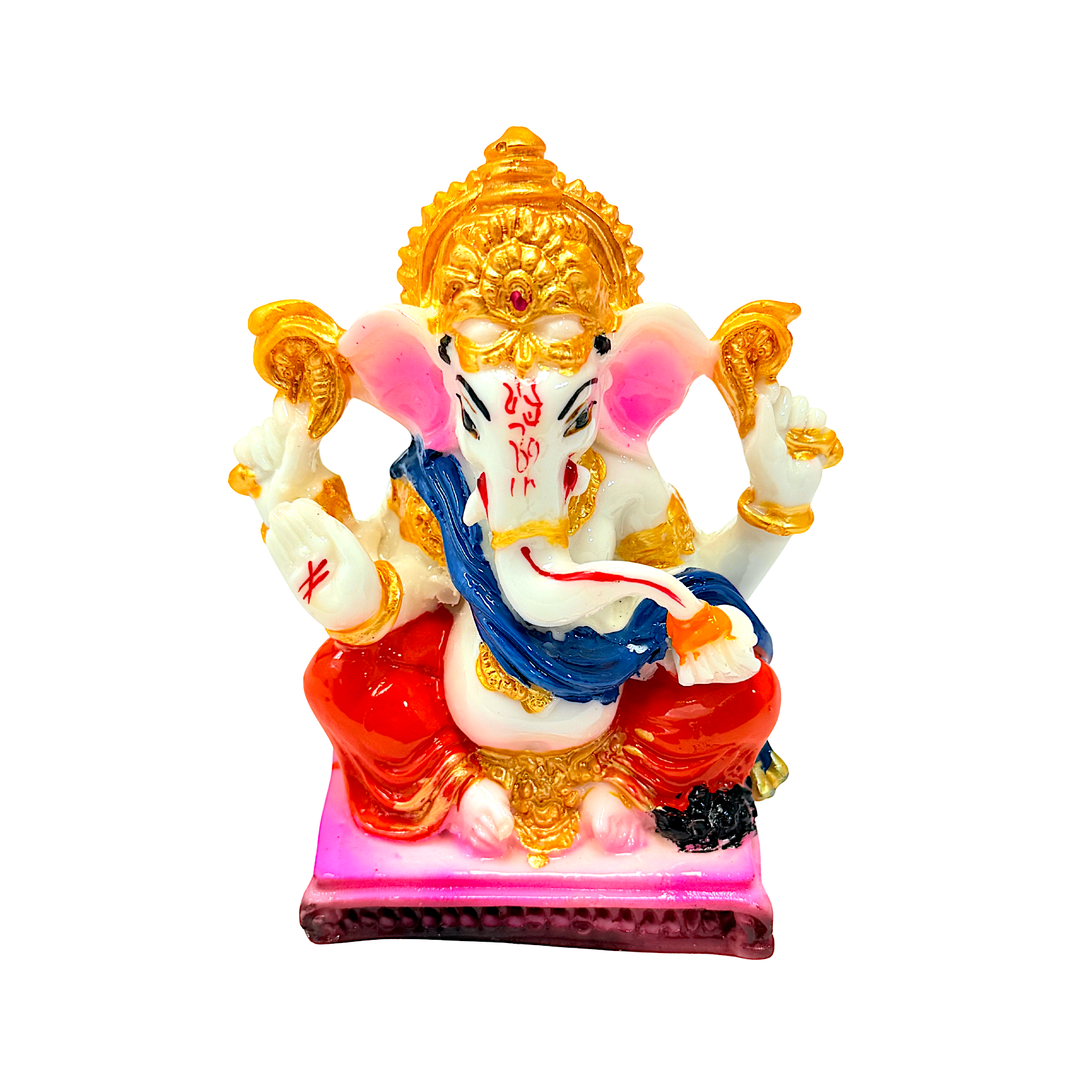 Lord Ganesh 4 Inch Marble Dust Idol