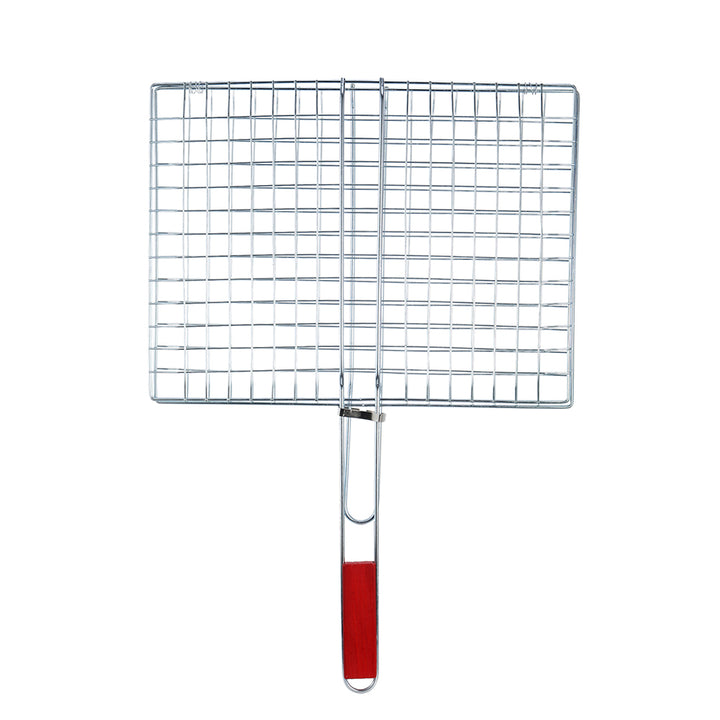 BBQ Grille 16 Inch by 12 Inch Stainless Steel - view 2