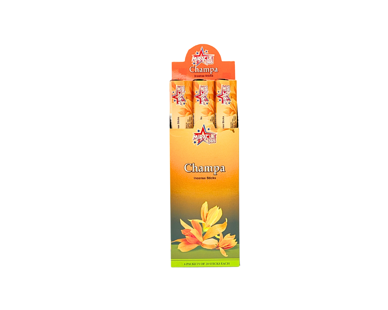 Flute Brand Champa Fragrant Sticks (20 sticks)