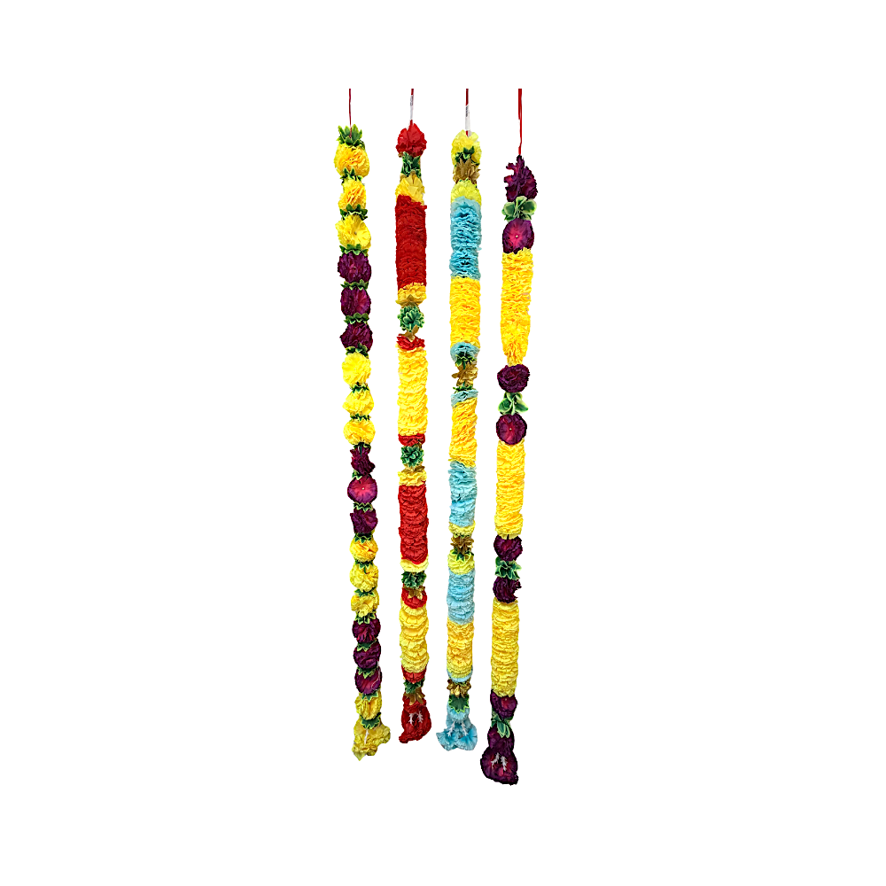 Very Thick Floral Strand 6 Inch (Assorted color and design)