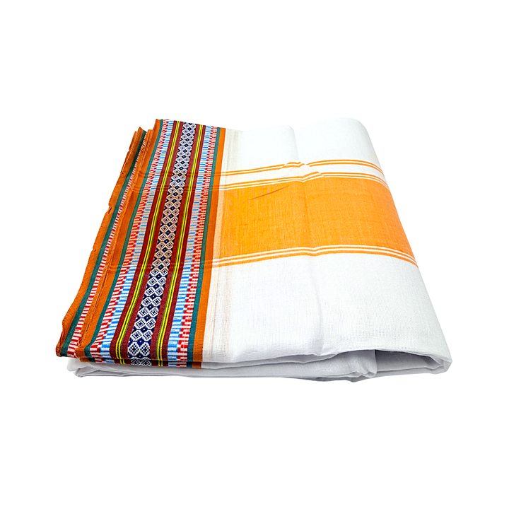 Cotton Dhoti with Border 4.5 Meter (each) - view 5