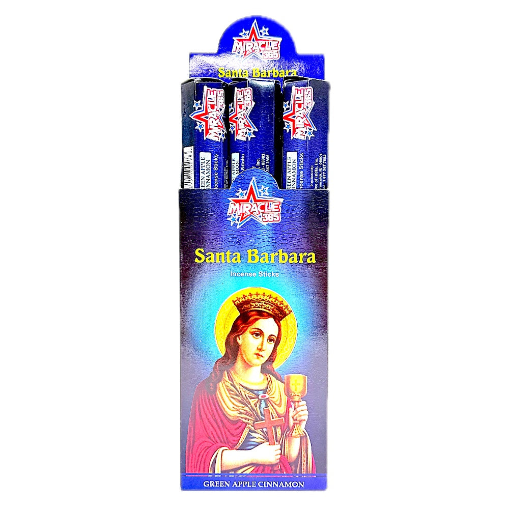 Santa Barbara Incense Sticks (6 tubes of 20 sticks each)