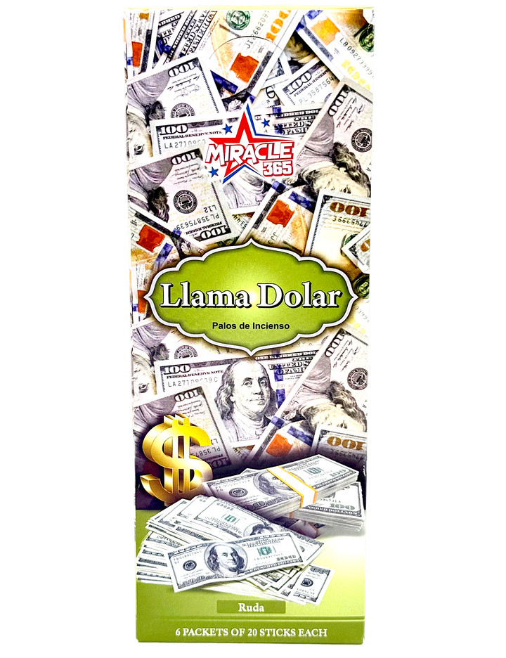 Call Dollar Incense Sticks (6 tubes of 20 sticks each) - view 2