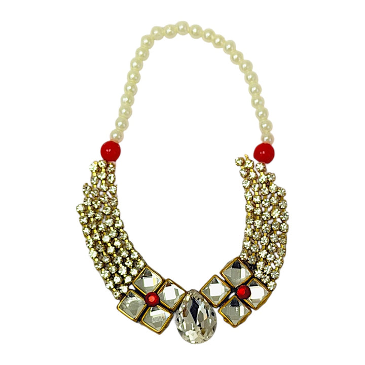 Garland for Devi/Devta with Jewels, 3 Inch Inches - view 2