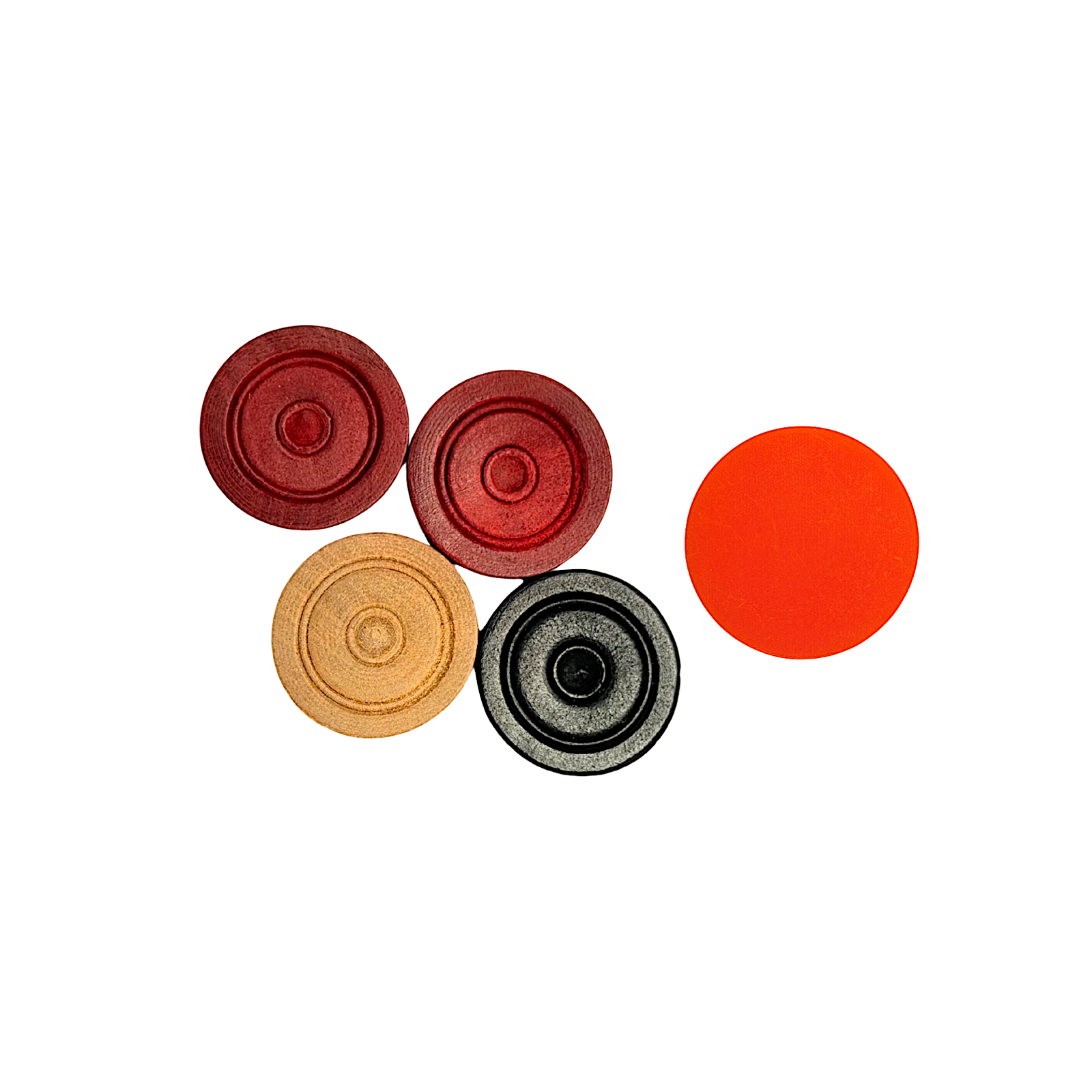 Carrom Men Wood with Striker 41mm - view 2