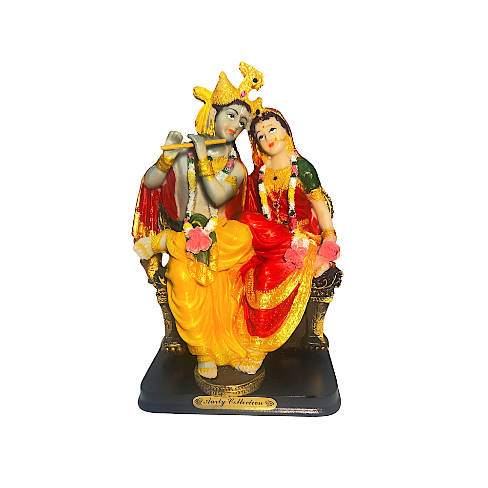Radha Krishna 9 Inch Idol