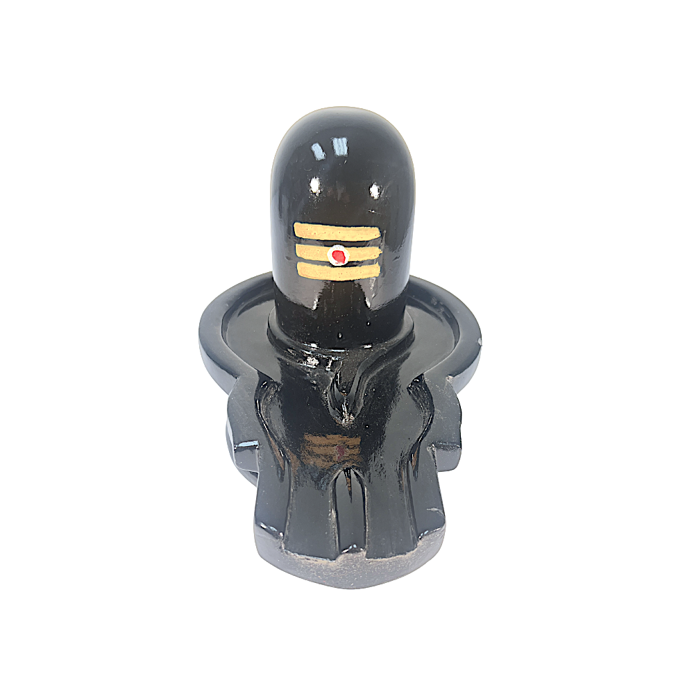 Shivling 18 in (Black marble)
