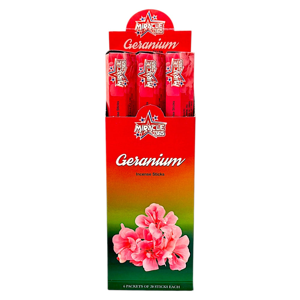 Miracle 365 Geranium (6 tubes of 20 sticks)