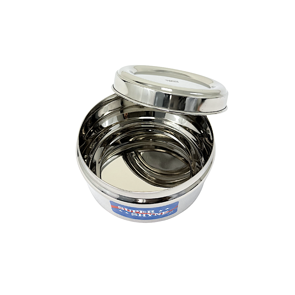 Super Shyne Stainless Steel Container 5.5 Inch - view 2