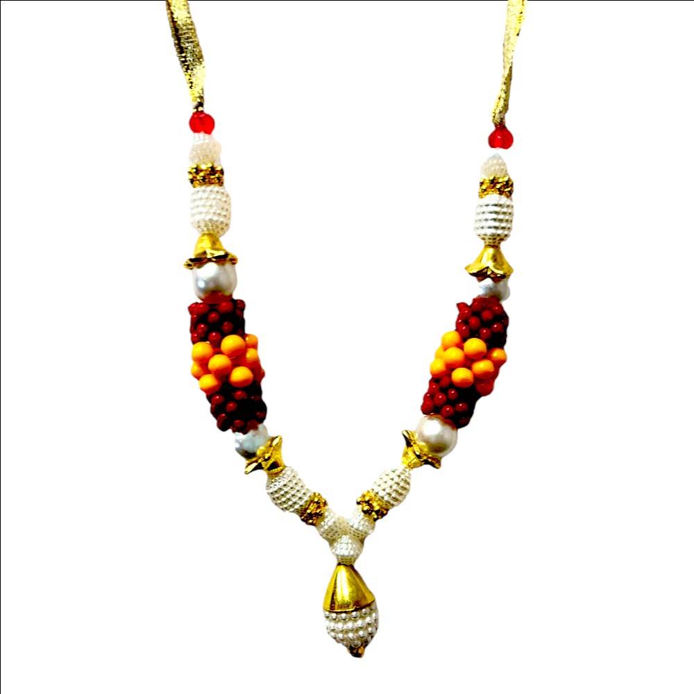 Garland 4 Inch for Statue, Pearl Like Decor