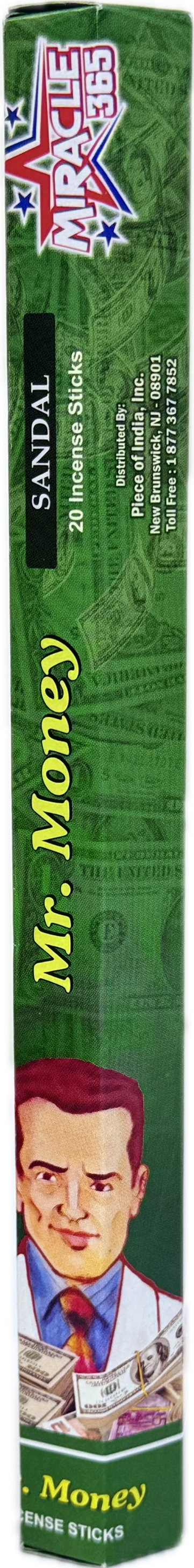 Miracle 365 Mr. Money Incense (20 sticks*6pc) 10 Boxes - view 3
