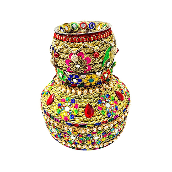 Decorative Gharoli Set, Assorted Designs
