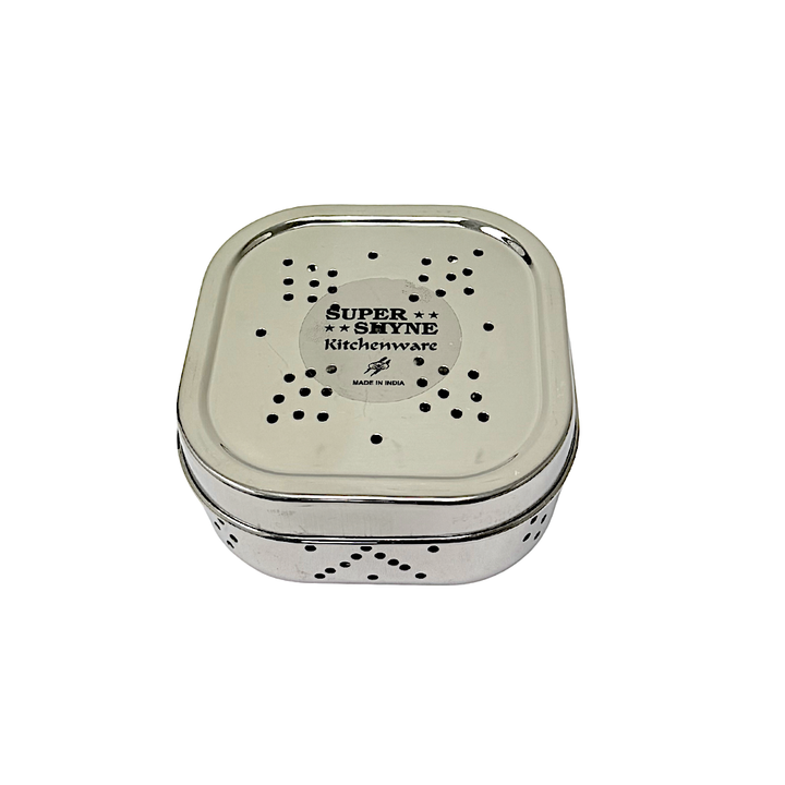 Super Shyne Stainless Steel Fresh Leaf Container Set 4.5&