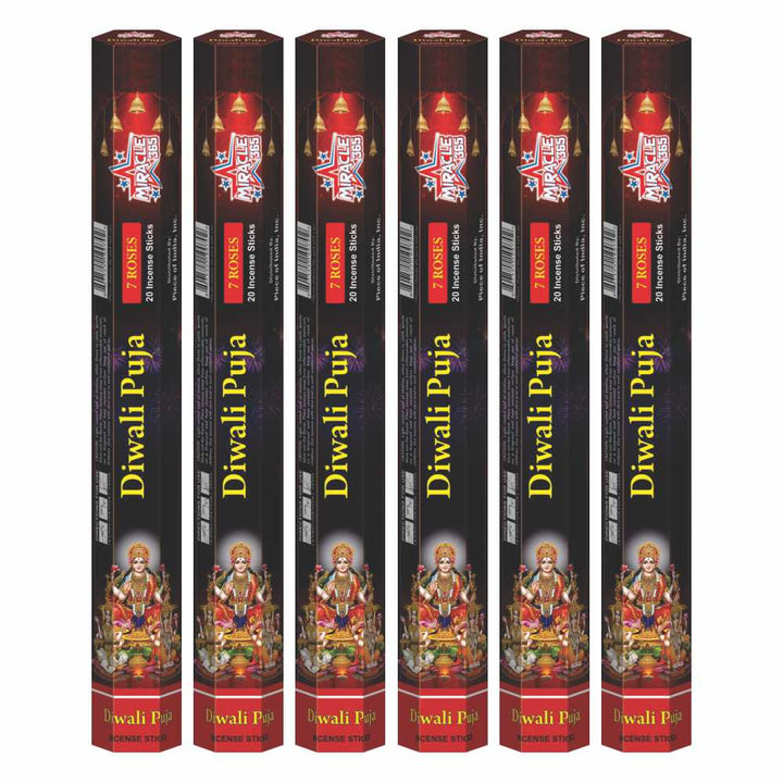 1365 Diwali Puja (6 tubes of 20 sticks each) - view 2