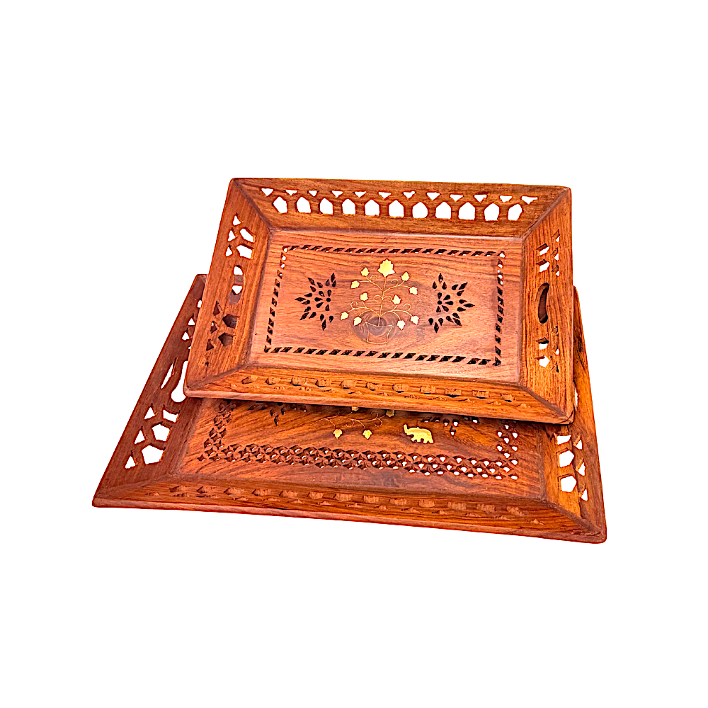 Wooden Tray 8.5x13 Inch - view 2