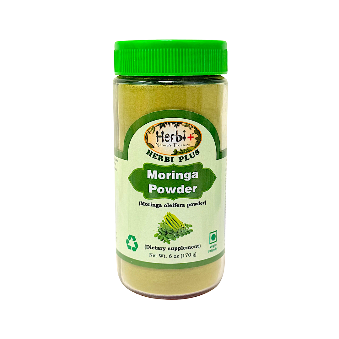 Herbi Plus Moringa Powder, 6 oz