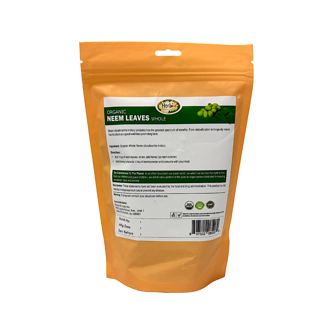 Herbi+ Organic Neem Leaves Whole 3.53 oz - view 2