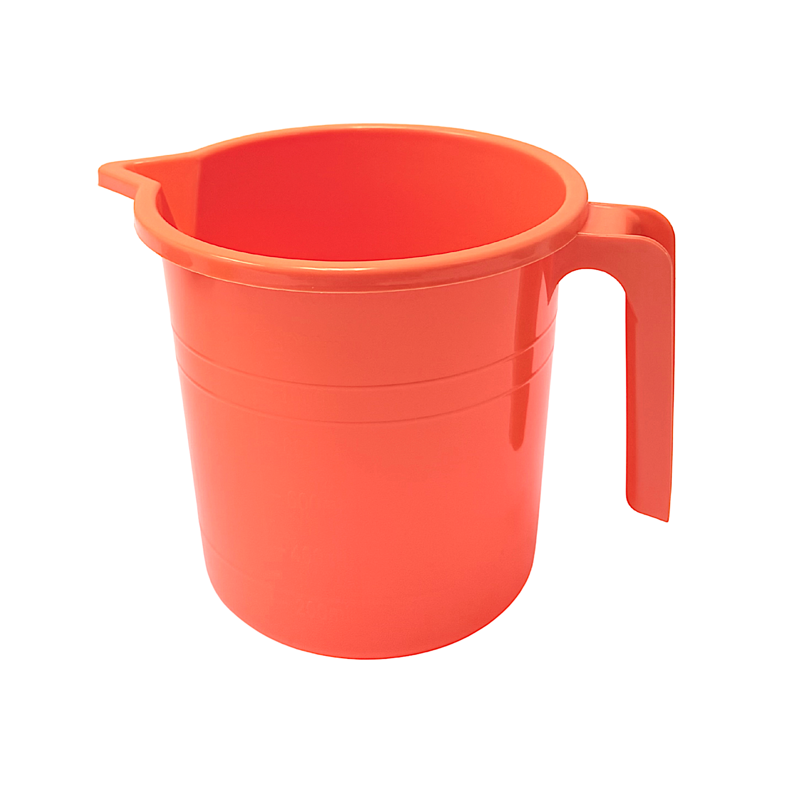 Large Plastic Water Mug with Handle, 1.4L (Assorted Colors)(Pack of 4)