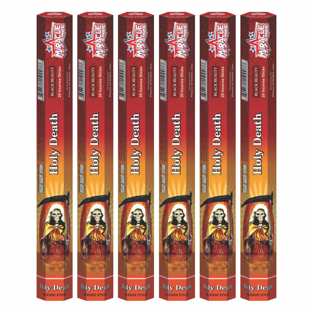 Miracle 365 Holy Death (6 tubes of 20 incense sticks each) Frag Black Beauty - view 2