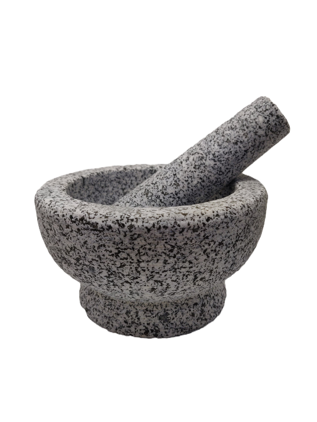 Granite Pestle Mortar (Mortero de granita):apx6 Inchwide and 3.5 Inch Tall
