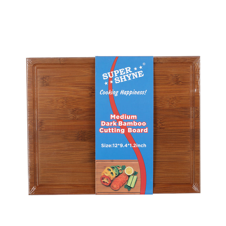Cutting Board Dark Bamboo 12 Inch