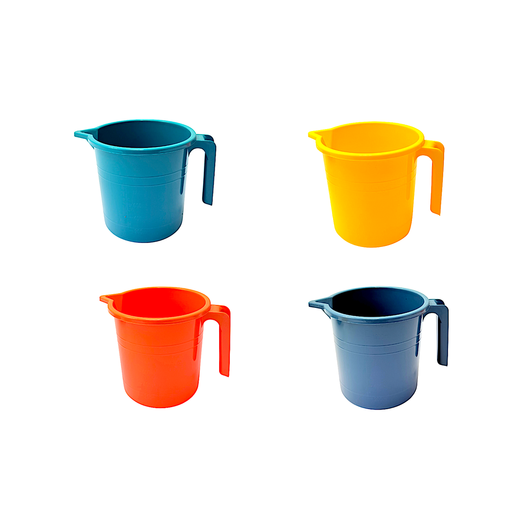 Large Plastic Water Mug with Handle, 1.4L (Assorted Colors)(Pack of 4) - view 5