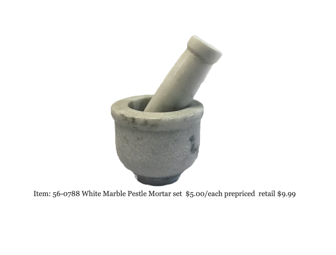 Pestle Mortar Set Small 3 Inch Across