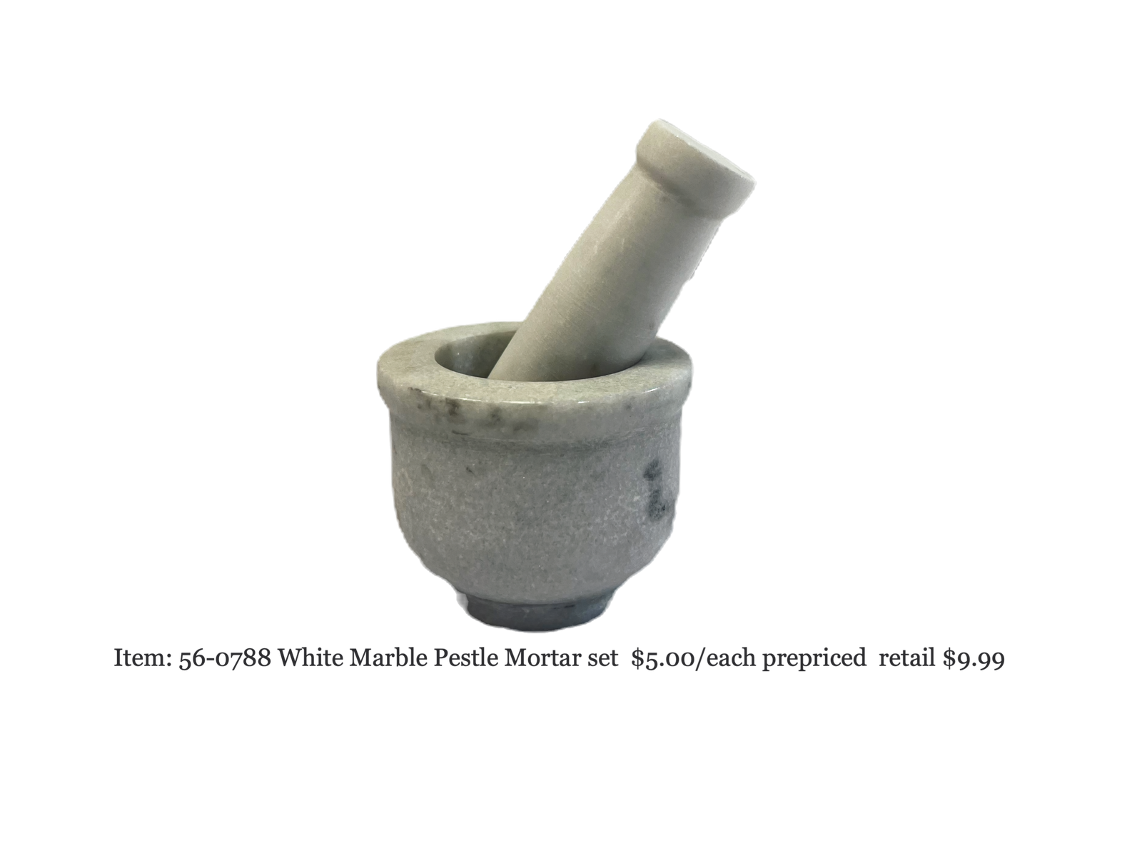 Pestle Mortar Set Small 3 Inch Across