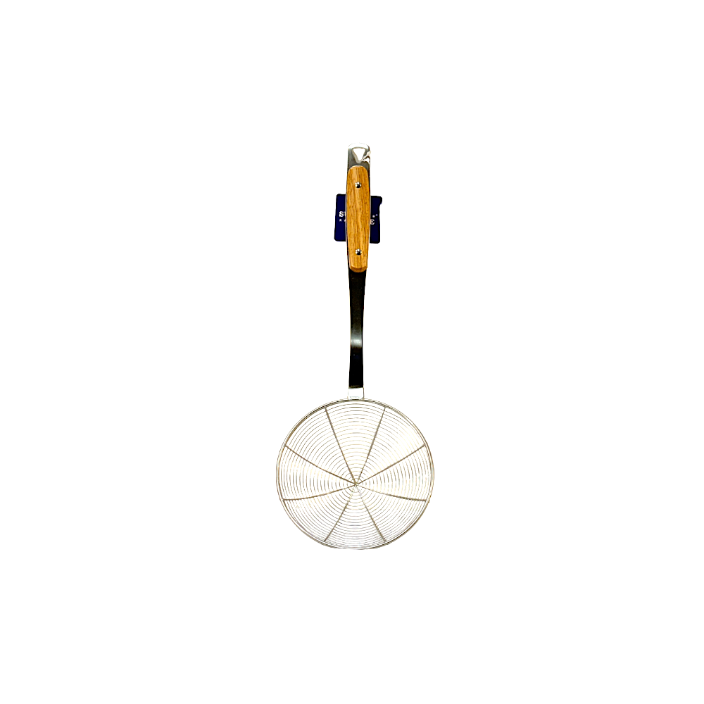Strainer 8.5 Inch with Wood Handle
