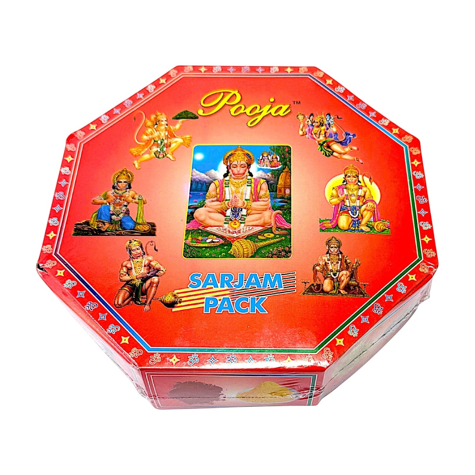 Puja Sarjam Pack (no ghee or Jhandi), Red Hanuman