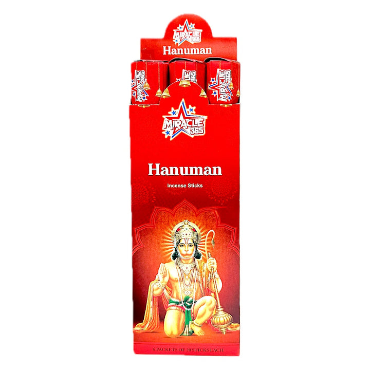 Miracle 365 Hanuman Incense (6 hex tubes*20sticks)