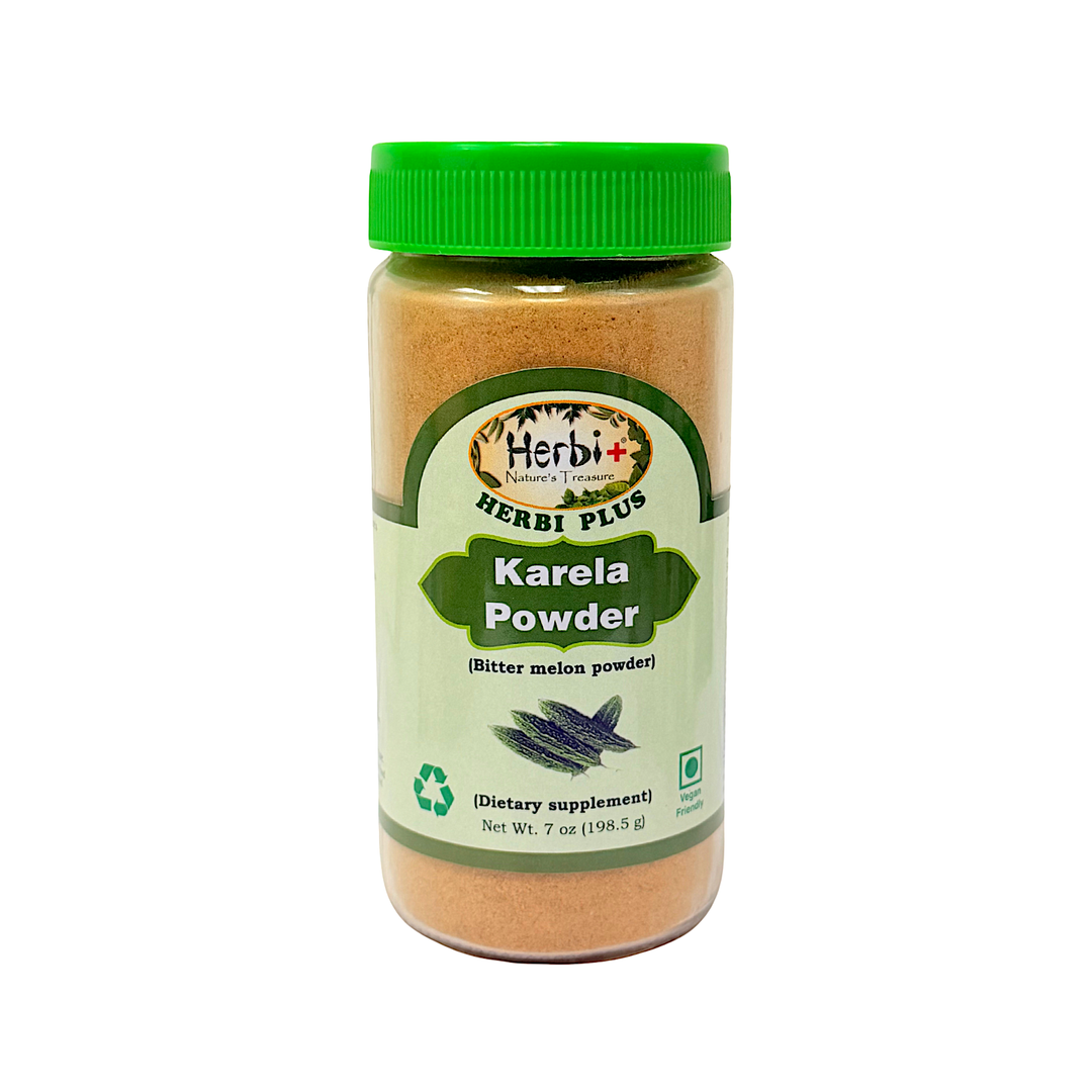 Herbi Plus Karela Powder 7 oz Bitter Melon Powder