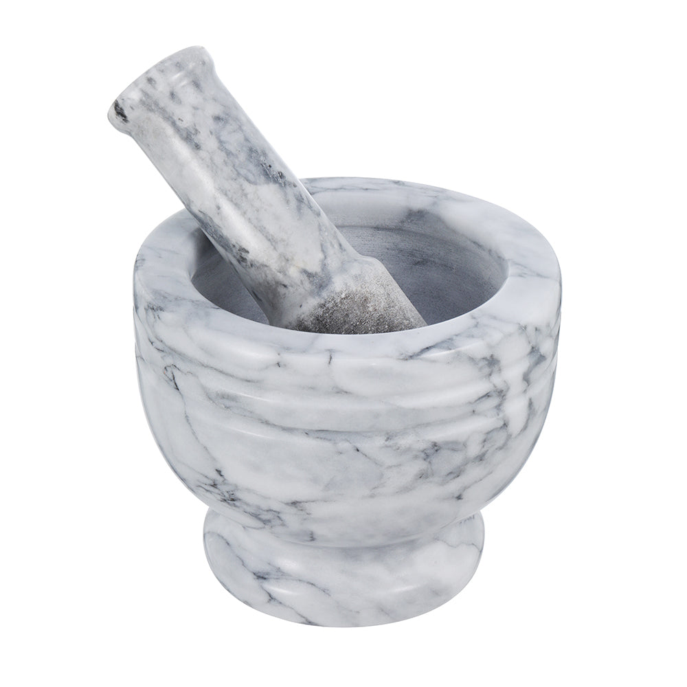 Marble Stone Pestle Mortar Set 6.5 Inch - view 2