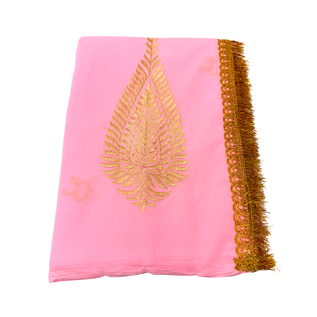 Sari for Puja Pink Color