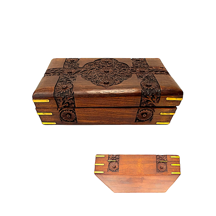 Wooden Jewel Box 6x10 Inch - view 3
